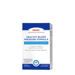 Healthy Blood Pressure Formula - 90 Capsules &#40;30 Servings&#41;  | GNC